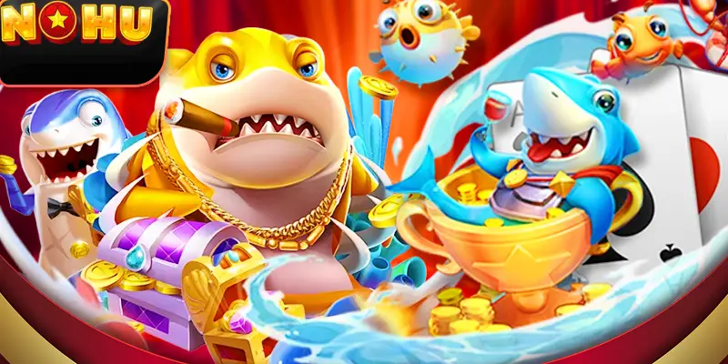 bắn cá nohu không chỉ vui nhộn mà còn tích hợp thưởng hấp dẫn