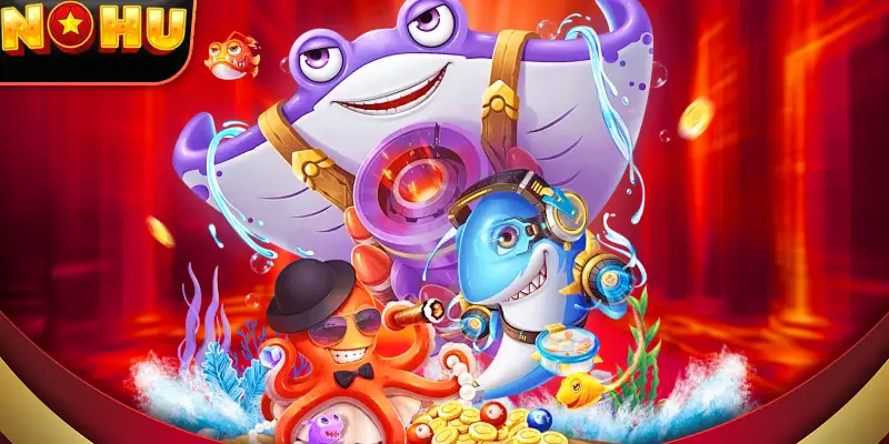 bắn cá nohu trò chơi giải trí trực tuyến với đồ họa 3d cực hấp dẫn 